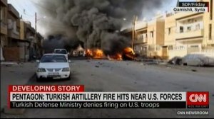 «Случайность?»: CNN рассказал о обстреле турецкими войсками американских солдат в Сирии
