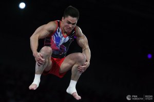 Российский гимнаст Никита Нагорный завоевал золото чемпионата мира в опорном прыжке (Серебро выиграл еще один россиянин Артур Далалоян)