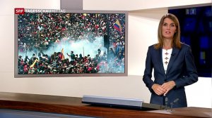 SRF: эквадорцы подожгли парламент из-за отмены субсидий на топливо.