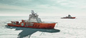 Ледоколы-близнецы "Газпром нефти" испытали себя на "ледовом полигоне"