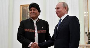 Моралес назвал Путина братом, а Россию – братской страной