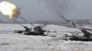 Минобороны показало залп самых мощных пушек в мире