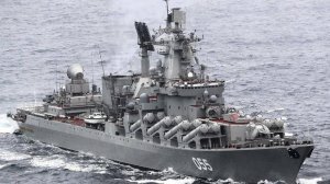 Российский крейсер "Маршал Устинов" прибыл в Кейптаун, где примет участие в первых совместных учениях с кораблями ЮАР и КНР