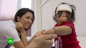 [«Маска Бэтмена»] Краснодарские врачи-онкологи показали результаты первой серии операций по удалению новообразования с лица шестимесячной пациентки из США