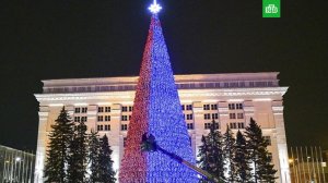В три раза дороже Кремлёвской: в Кемерове установили елку за 18 млн рублей