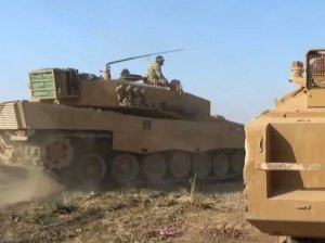 Сирийские боевики получили современные немецкие танки