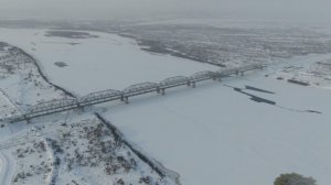 В Приамурье открыли новый железнодорожный мост через реку Зея