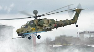 Боевой вертолет Ми-28 разбился на Кубани
