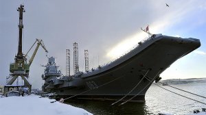 Пожар произошел на крейсере «Адмирал Кузнецов» под Мурманском