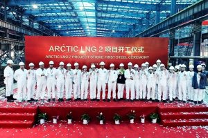 Китай начал постройку модулей для “Арктик СПГ-2”
