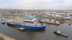 Самый мощный ледокол в мире «Арктика» завершил этап ходовых испытаний