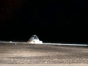 Космический корабль Starliner приземлился в Мексике