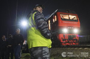 SRF (Швейцария): первый российский поезд прибыл в Крым, Украина возбудила уголовное дело. Комментарии читателей