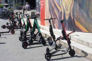 В Петербурге резко вырос спрос на самокаты