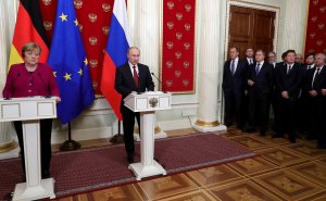 Пресс-конференция по итогам российско-германских переговоров