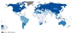 ВОЗ назвал 50 стран с самым высоким уровнем раковых заболеваний