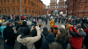 Москва, Красная площадь – музыкальный подарок женщинам от Росгвардии России