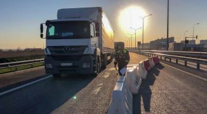 Дезинфекционный барьер появится на пунктах контроля здоровья на Крымском мосту