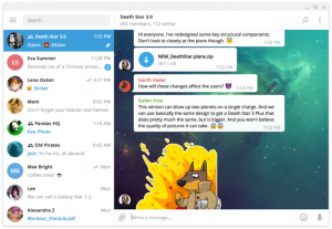 Выпуск десктоп-клиента Telegram 2.0. Доступен новый выпуск Telegram Desktop 2.0 для Linux, Windows и macOS