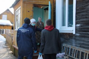 В Коми участники акции #МыВместе и соцработники объединили усилия по оказанию помощи малоимущим