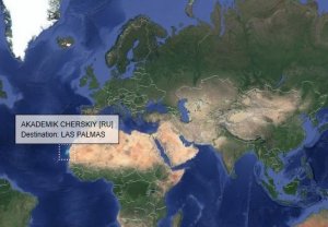 Трубоукладчик «Академик Черский» придет на Балтику на майские праздники