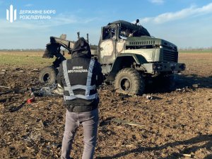 Ракурс (Украина) В Херсонской области взорвался военный грузовик с боеприпасами