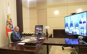 Владимир Путин сегодня провёл в режиме видеоконференции совещание по вопросу о санитарно-эпидемиологической обстановке в Российской Федерации