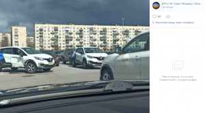 Запрещенный в Петербурге каршеринг попал в ДТП