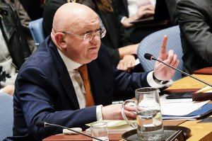 Небензя назвал сфабрикованным доклад экспертов ООН о деятельности ЧВК "Вагнер" в Ливии (Постпред России при ООН считает, что цель этого документа дискредитировать политику Москвы в этой стране)