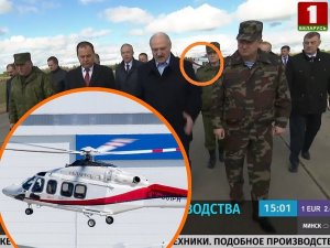 Лукашенко снова полетал на новеньком «вертолете Гуцериева» за 14 миллионов долларов