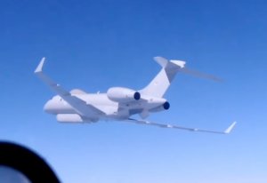 Перехват над Черным морем британского самолета Sentinel R.1