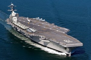 Новейший авианосец ВМС США вышел из строя из-за отказа системы катапульты самолетов