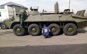 Корреспондент.net (Украина)  На временно оккупированной территории Донбасса нашли похищенный пять лет назад БТР