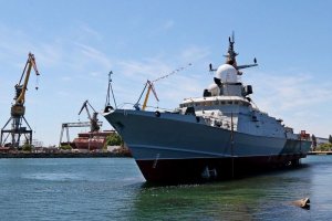 Знаковое событие для Керчи, Крыма и всей России. В Керчи спустили на воду малый ракетный корабль "Циклон"