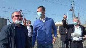 Дегтярев оценил ход северного завоза, побывал на станции перекачки топлива