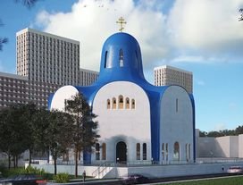 В Подмосковье может появиться "новаторский" храм с куполом в виде богатырского шлема