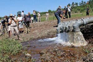 Военные построили трубопровод, который обеспечит Симферополь пресной водой
