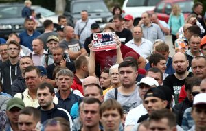 "Беларуськалий" приостановил добычу руды из-за забастовки