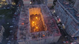 Пожарные ликвидировали открытое горение в многоквартирном доме в Краснодаре    (Площадь пожара составила 4,4 тыс. кв. м)