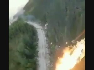 Спецслужбы США изучают видео, где над лесом распыляют зажигательную смесь