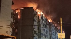 Глава Кубани назвал горевший в Краснодаре дом самостроем