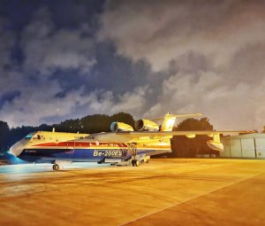 Российские самолеты-амфибии Бе-200ЧС за три месяца более 200 раз вылетали на тушение лесных пожаров в Турции