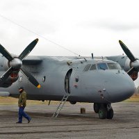 Под Харьковом разбился военный самолет Ан-26