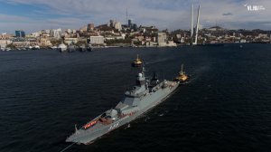 Новейший корвет для ТОФ «Герой Российской Федерации Алдар Цыденжапов» завершил первый этап заводских ходовых испытаний