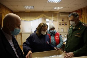 #МыВместе: Активисты ОНФ в Коми и волонтеры-медики передали 7 тысяч СИЗов призывникам Сыктывкара