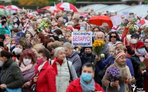 Запад запаниковал: Nехта бросила пенсионеров на белорусский ОМОН  (много фото)