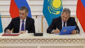 Шойгу в Казахстане подпишет договор о военном сотрудничестве. Шойгу отметил рост объема экспорта российской военной продукции в Казахстан