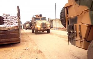 Протурецкие боевики напали на военную колонну своих покровителей