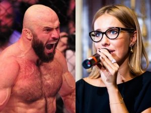 «Ты тупое животное»: боец ММА накинулся на Собчак за поддержку Макрона