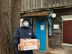 Участники акции #МыВместе в Коми обеспечили СИЗами сельских медиков Корткеросского района